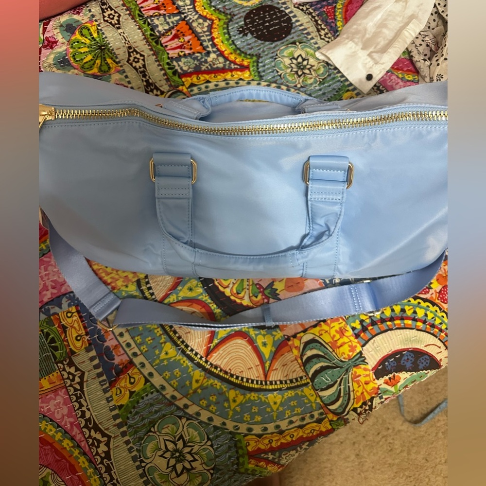 Stoney Clover Lane Light Blue Travel Bag